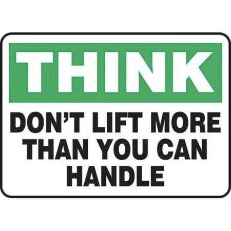 Accuform CANADIANSPECIF IC TRAFFIC SIGNS 24 in  X FRW30815DP